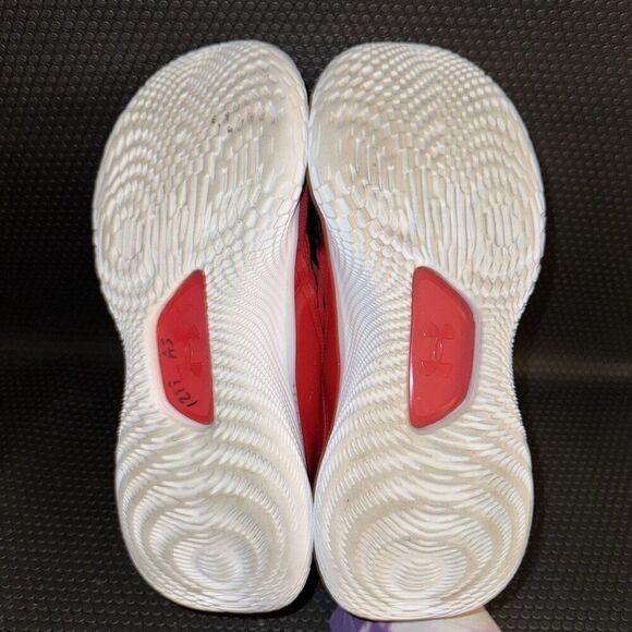 Under Armour Curry Flow 8 Red Basketball Athletic Shoes Men’s Size 13 - Picture 7 of 8